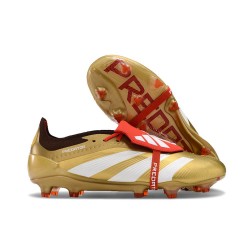 adidas 2024 Predator Elite FT FG Dorado Blanco Rojo