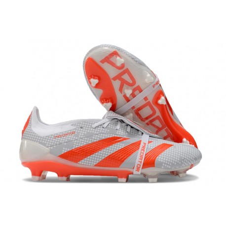 adidas 2024 Predator Elite FT FG Gris Rojo