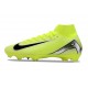 Nike Air Zoom Mercurial Superfly X Elite FG Volt Plata Negro