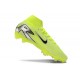 Nike Air Zoom Mercurial Superfly X Elite FG Volt Plata Negro