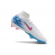 Nike Air Zoom Mercurial Superfly X Elite FG Blanco Azul Rosa