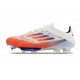 Zapatos adidas F50+ Elite FG Ftwr Blanco Rojo Azul Lúcido