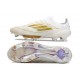 Zapatos adidas F50+ Elite FG Ftwr Blanco Dorado Met