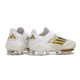 Zapatos adidas F50+ Elite FG Ftwr Blanco Dorado Met