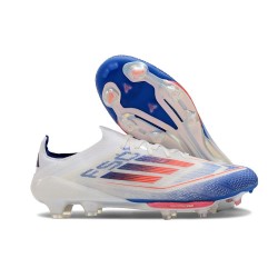 Zapatos adidas F50+ Elite FG Ftwr Blanco Azul Lúcido Rojo