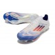 Zapatos adidas F50+ Elite FG Ftwr Blanco Azul Lúcido Rojo