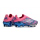 Zapatos adidas F50+ Elite FG Solar Azul Ftwr Blanco Solar Rosa