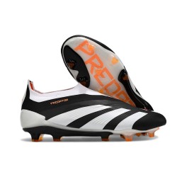 Botas Adidas Predator Elite LL FG Negro Blanco Naranja