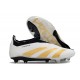 Botas Adidas Predator Elite LL FG Blanco Dorado