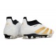 Botas Adidas Predator Elite LL FG Blanco Dorado