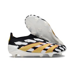 Botas Adidas Predator Elite LL FG Negro Blanco Dorado