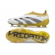 Botas Adidas Predator Elite LL FG Blanco Gris Dorado