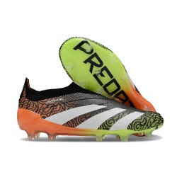 Botas Adidas Predator Elite LL FG Negro Naranja Verde