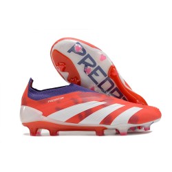 Botas Adidas Predator Elite LL FG Rojo Blanco