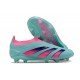 Botas Adidas Predator Elite LL FG Azul Rosa