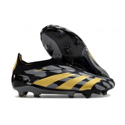 Botas Adidas Predator Elite LL FG Negro Dorado