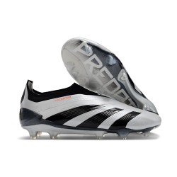 Botas Adidas Predator Elite LL FG Plata Negro