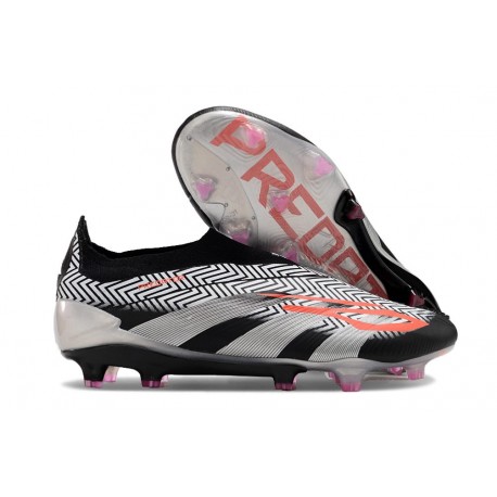 Botas Adidas Predator Elite LL FG Negro Plata Rojo