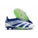 Botas Adidas Predator Elite LL FG Azul Blanco Verde