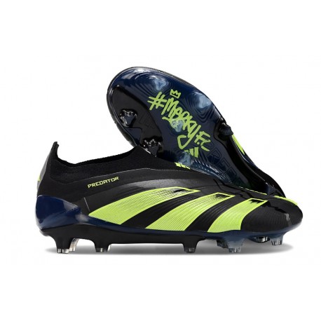 Botas Adidas Predator Elite LL FG Negro Verde