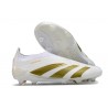 Botas Adidas Predator Elite LL FG Blanco Dorado