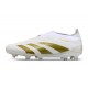 Botas Adidas Predator Elite LL FG Blanco Dorado