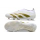 Botas Adidas Predator Elite LL FG Blanco Dorado