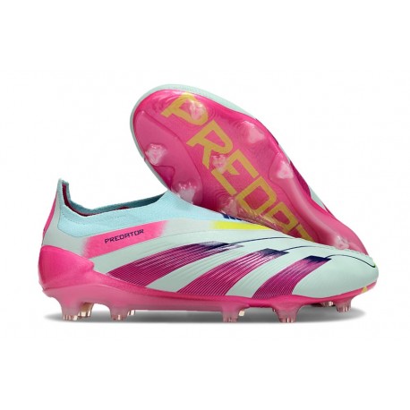 Botas Adidas Predator Elite LL FG Azul Rosa