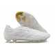 Botas adidas Copa Pure 2 + Elite FG Piel Ftwr Blanco Dorado Met