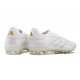 Botas adidas Copa Pure 2 + Elite FG Piel Ftwr Blanco Dorado Met