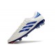 Botas adidas Copa Pure 2 + Elite FG Piel Ftwr Blanco Azul Lúcido Rojo