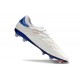 Botas adidas Copa Pure 2 + Elite FG Piel Ftwr Blanco Azul Lúcido Rojo