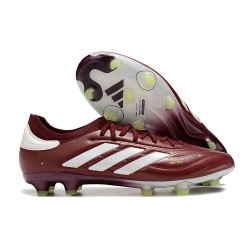 Botas adidas Copa Pure 2 + Elite FG Sombra Rojo Blanco Team Amarillo Solar