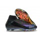 Nike Air Zoom Mercurial Superfly X Elite FG Negro Violeta