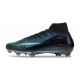 Nike Air Zoom Mercurial Superfly X Elite FG Negro Violeta