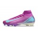 Nike Air Zoom Mercurial Superfly X Elite FG Violeta Azul