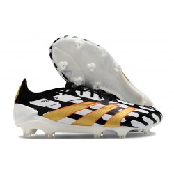 Adidas Predator Elite L FG Negro Blanco Dorado Met