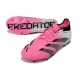 Adidas Predator Elite L FG Rosa Blanco Negro