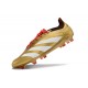 Adidas Predator Elite L FG Dorado Met Blanco Rojo