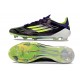 Botas de Fútbol adidas F50 Elite FG Morado Unity Blanco Limón Lúcido