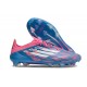 Botas de Fútbol adidas F50 Elite FG Solar Azul Ftwr Blanco Solar Rosa