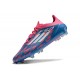 Botas de Fútbol adidas F50 Elite FG Solar Azul Ftwr Blanco Solar Rosa