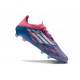 Botas de Fútbol adidas F50 Elite FG Solar Azul Ftwr Blanco Solar Rosa