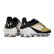 Botas de Fútbol adidas F50 Elite FG Dorado Met Negro Blanco