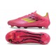 Botas de Fútbol adidas F50 Elite FG Rosa Amarillo