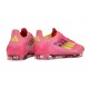 Botas de Fútbol adidas F50 Elite FG Rosa Amarillo