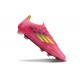 Botas de Fútbol adidas F50 Elite FG Rosa Amarillo