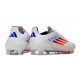 Botas de Fútbol adidas F50 Elite FG Blanco Rojo Azul