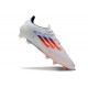 Botas de Fútbol adidas F50 Elite FG Blanco Rojo Azul