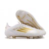 Botas de Fútbol adidas F50 Elite FG Ftwr Blanco Dorado Met